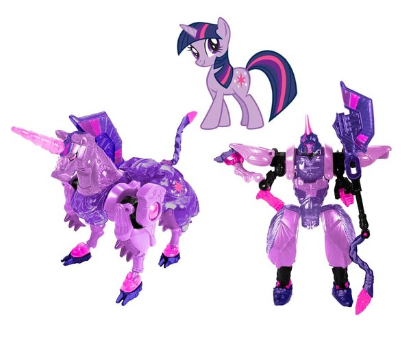 BotCon 2014 Twilight Sparkle Prime Transformers X MLP Concept Images  (1 of 2)